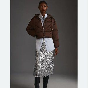 Anthropologie Avec Les Filles Cropped Puffer Jacket, SOLD OUT